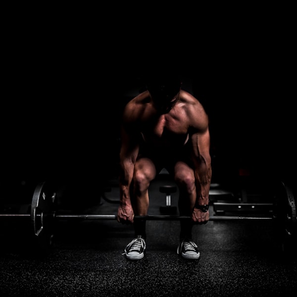 Athlete in gym apparel